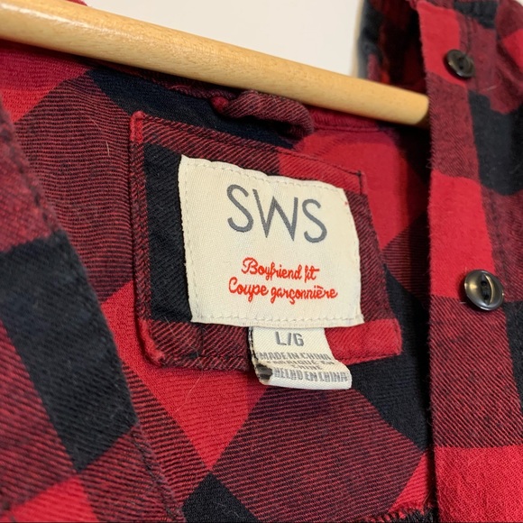 Boyfriend Fit Flannel - Picture 4 of 6